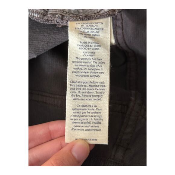 Faherty pants SoftStretch Corduroy flare brown size 32 - Picture 5 of 5